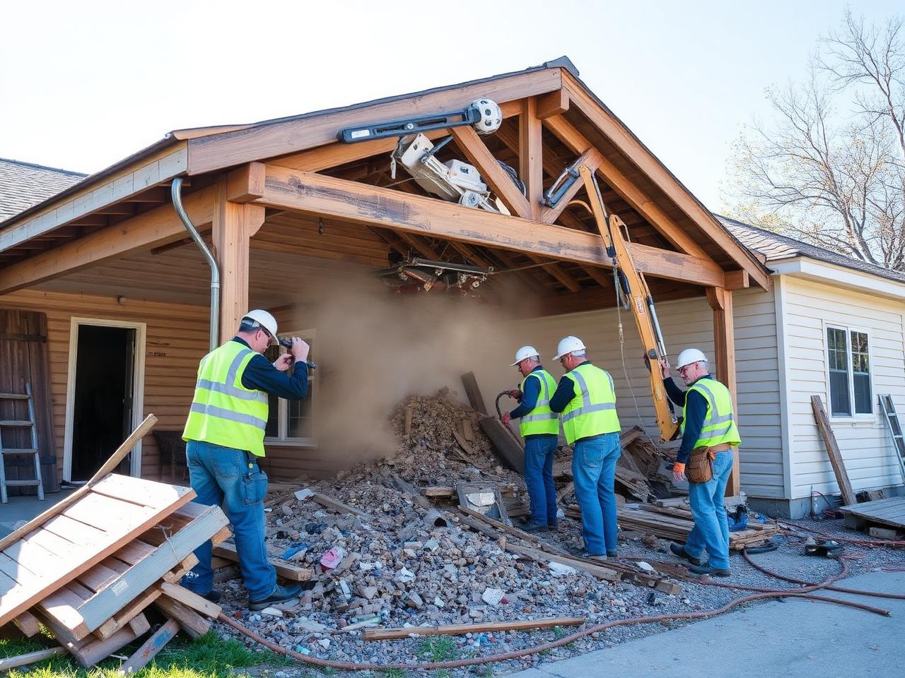 Patio Demolition in Palmdale, CA — Antelope Valley patio contractor